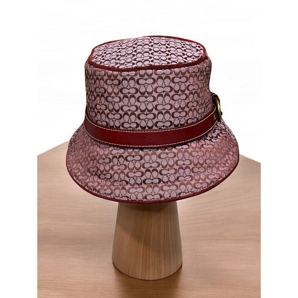 Y2K Coach FS2793 Mini Signature Crusher Hat Size P/S